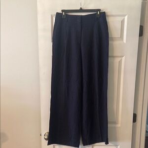 NWT Ann Taylor Navy Wide Leg Pants